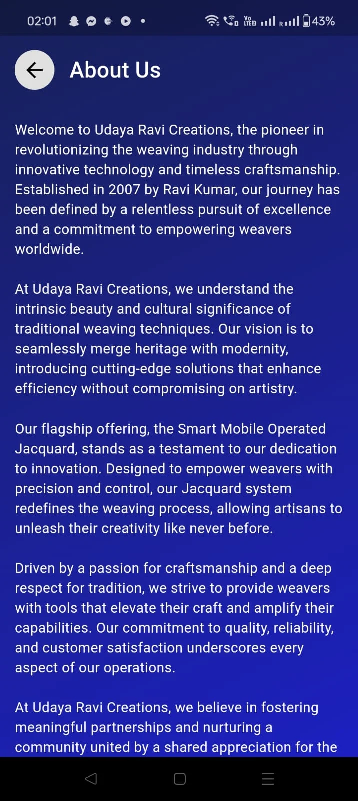 UR Play Jacq - Weaving partner screenshot